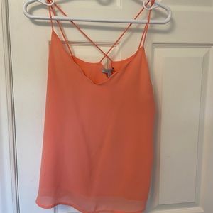 naked zebra Scallop Neckline Top Large